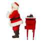 Coke Santa with Table Cooler, 2 Piece Set