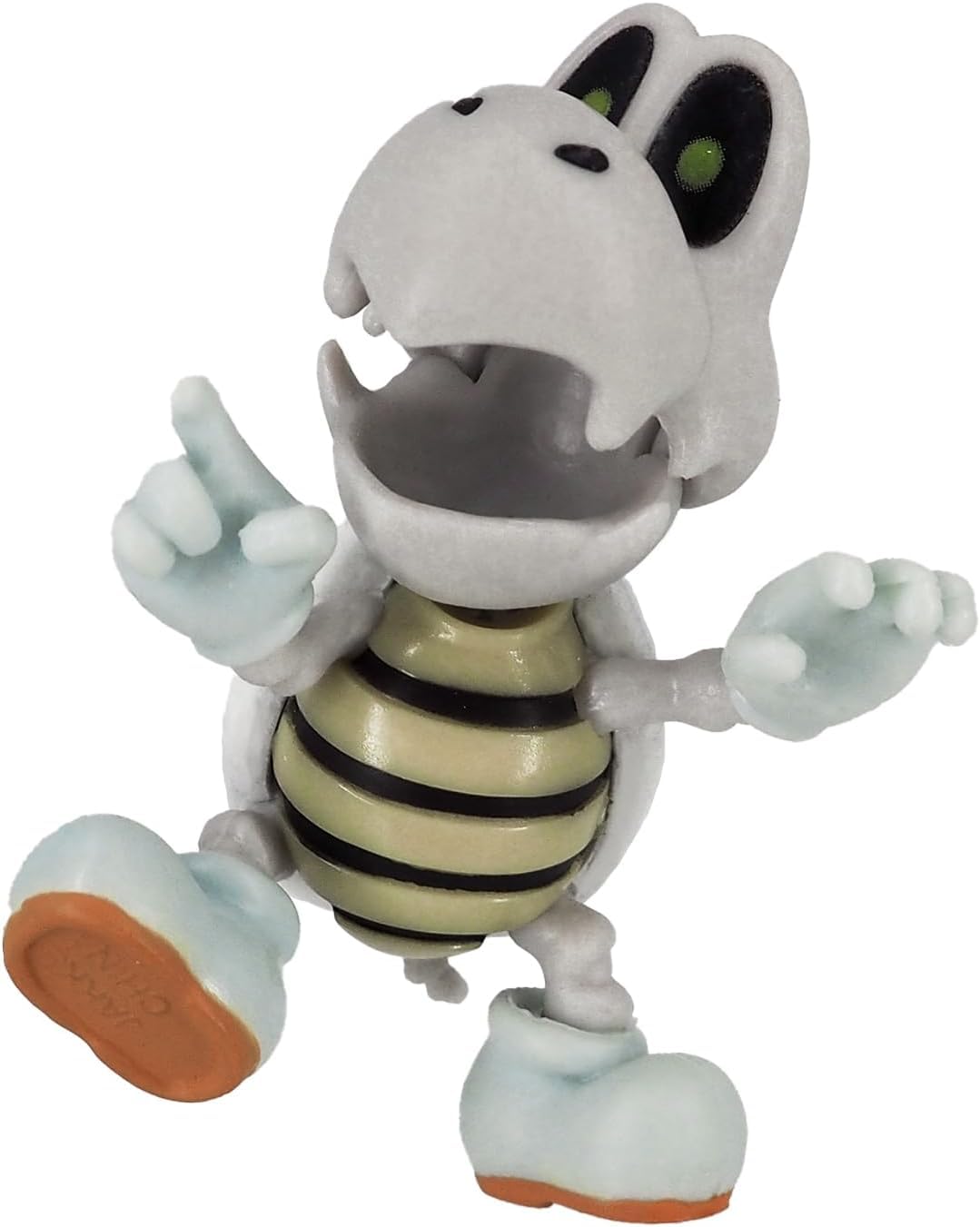 Sanei Boeki Super Mario Figure Collection Dry Bone 1.57 X 1.57 X 1.96 Inches Fcm-023 Japan Import With Original Stylus Ballpoint Touch Pen