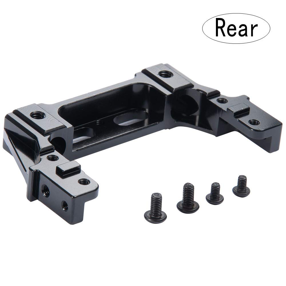 RCLIONS Front&Rear Bumper Mount Stand CNC Aluminum Alloy for AXIAL SCX10 II 90046 1/10 RC Crawler Car Upgrades