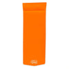 TRC Recreation Splash 1.25 Inch Thick Foam Swimming Pool Float Mat Large mature-themed Lounger with Built-in Roll Pillow  Sunset Orange