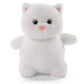 Sew Butiful 8' White Cat Stuffed Animal Plush Toy, Cat Plush Cute Plushies For Animal Themed Parties Teacher Student Award, Animal Toys For Baby, Boy, Girls, Great For Nursery, Room Decor, Bed