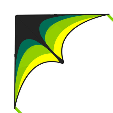Mint'S Colorful Life Delta Kite For Kids & Adults, Extremely Easy To Fly Kite With 2 Ribbons And 300Ft Kite String, Best Kite For Beginner