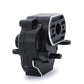 MOHERO Metal Complete Transmission Case Gearbox for 1:18 TRX4-M RC Truck Upgrade, with High Range Gears 16.6:1 Reduction Ratio