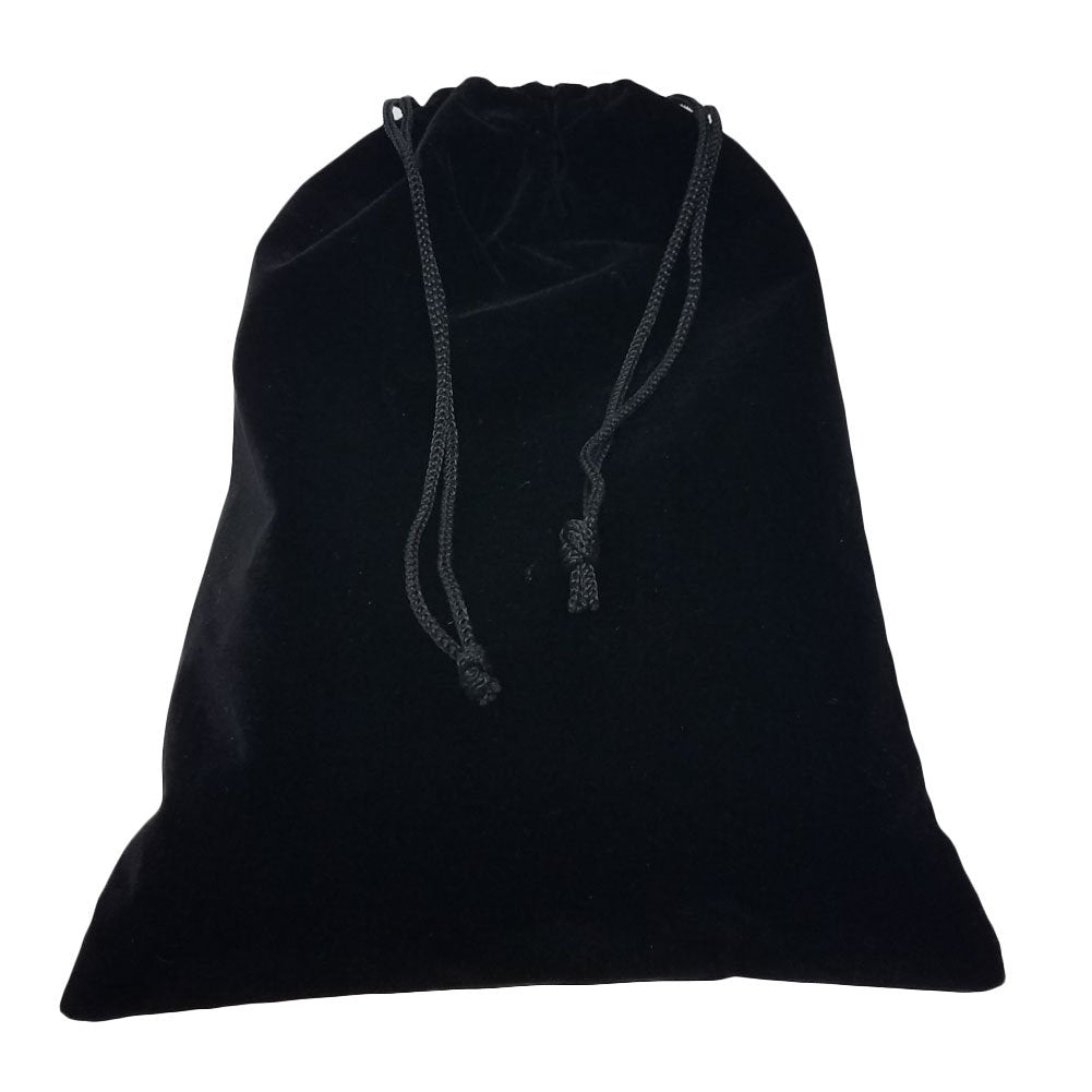 Marion Domino Double Six 6 White Tiles Jumbo Tournament Professional Size With Spinners In Black Elegant Velvet Bag