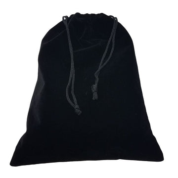 Marion Domino Double Six 6 White Tiles Jumbo Tournament Professional Size With Spinners In Black Elegant Velvet Bag