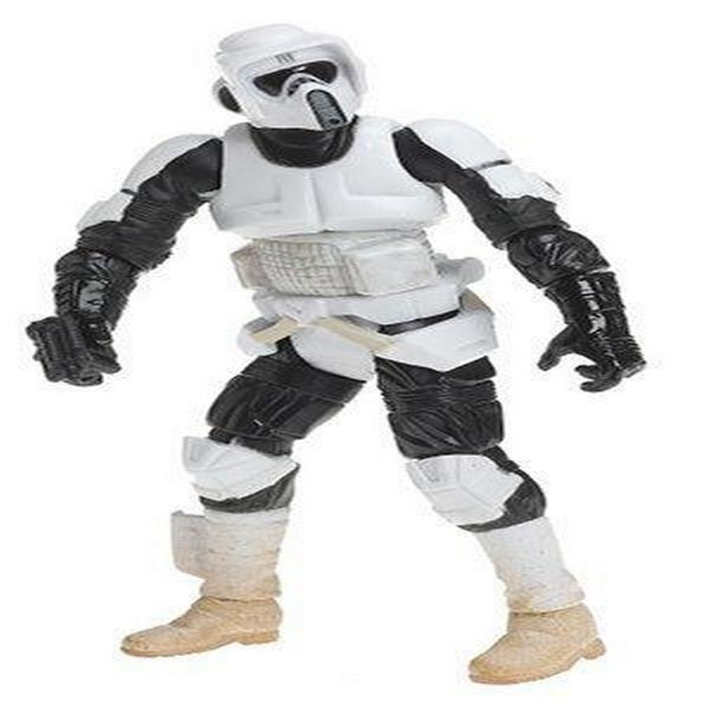 Hasbro Star Wars, The Saga Colllection, Vintage Action Figure Biker Scout, 3.75 Inches