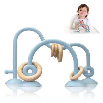 High Chair Suction Cup Toys For Babies 6-12 Months, Baby Sensory Chew Toys, Suction Baby Toys For High Chair, Montessori Toys Fo