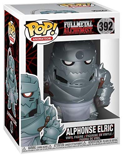 Funko POP Full Metal Alchemist - Alphonse Elric Pop! Vinyl Figure (Bundled with Compatible Pop Box Protector Case), Multicolored