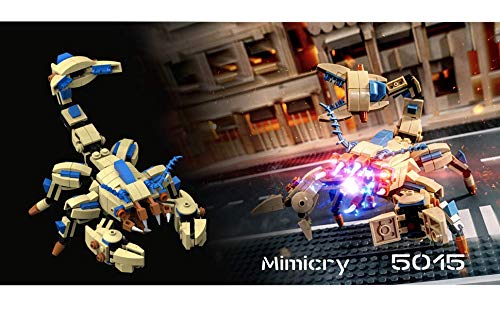 Mybuild Mecha Frame Pack 1005 - Elevate Your Building Experience With A Customizable Baseplate For Alien Scorpion Model And More Creativities