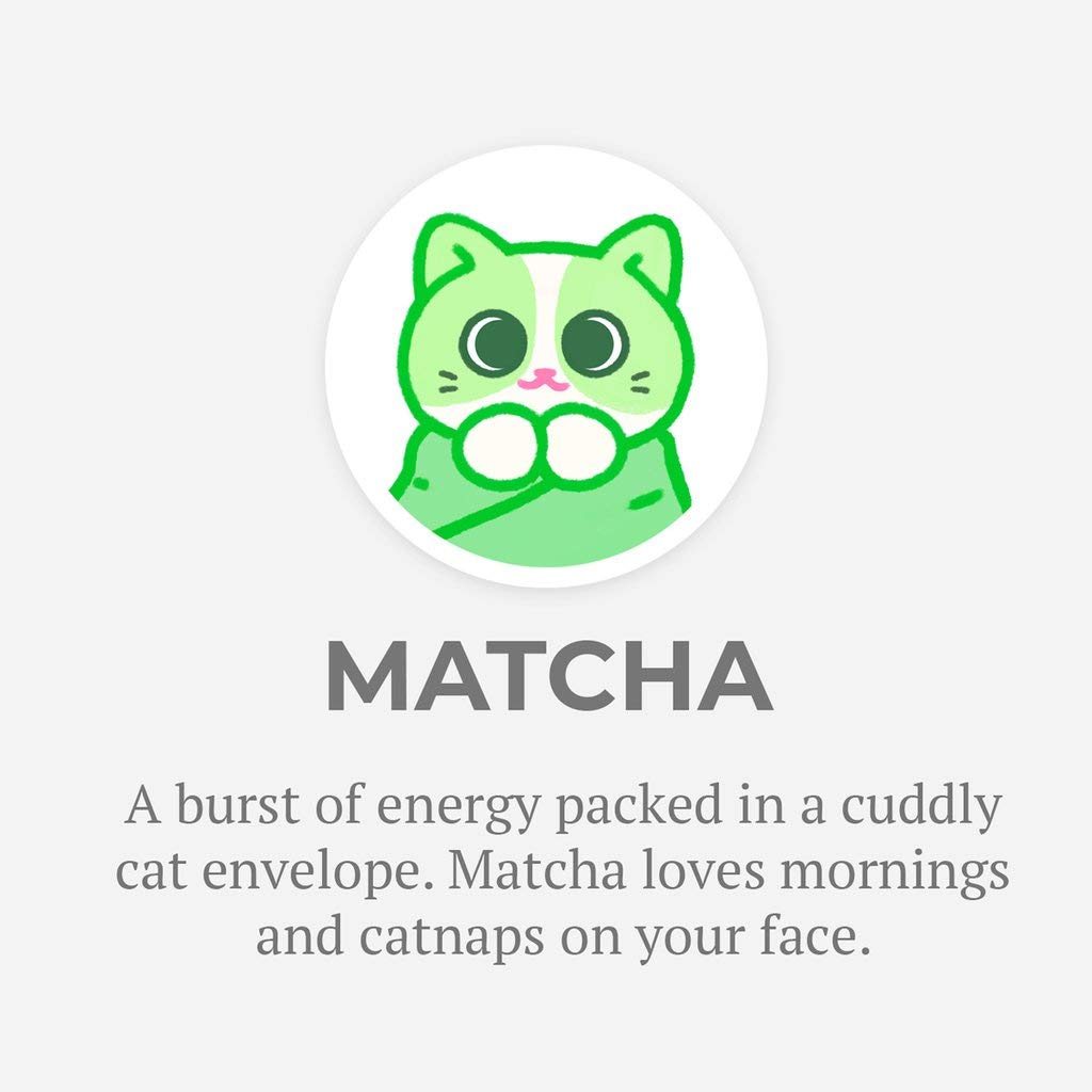 Hashtag Collectibles Purritos Series 2 Cat Toy Figure - 7" Multi-colored Fabric Matcha, Fishbone, Tamago