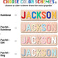 Azufemos Personalized Name Puzzle For Kids, Personalized Baby Gifts Name Puzzles For Toddlers 1-3, 1St Birthday For Girls & Boys