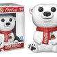 Funko POP Vinyl Figurine - Coca Cola Polar Bear #59 - Super Sized 10" - White - Limited Edition - Model 43030