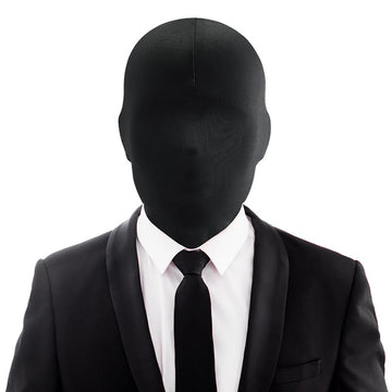 UUYYEO 2 Pcs Black Full Face Mask - Spandex Cosplay Hood, 25 x 32cm, Unisex Halloween Skin Masks