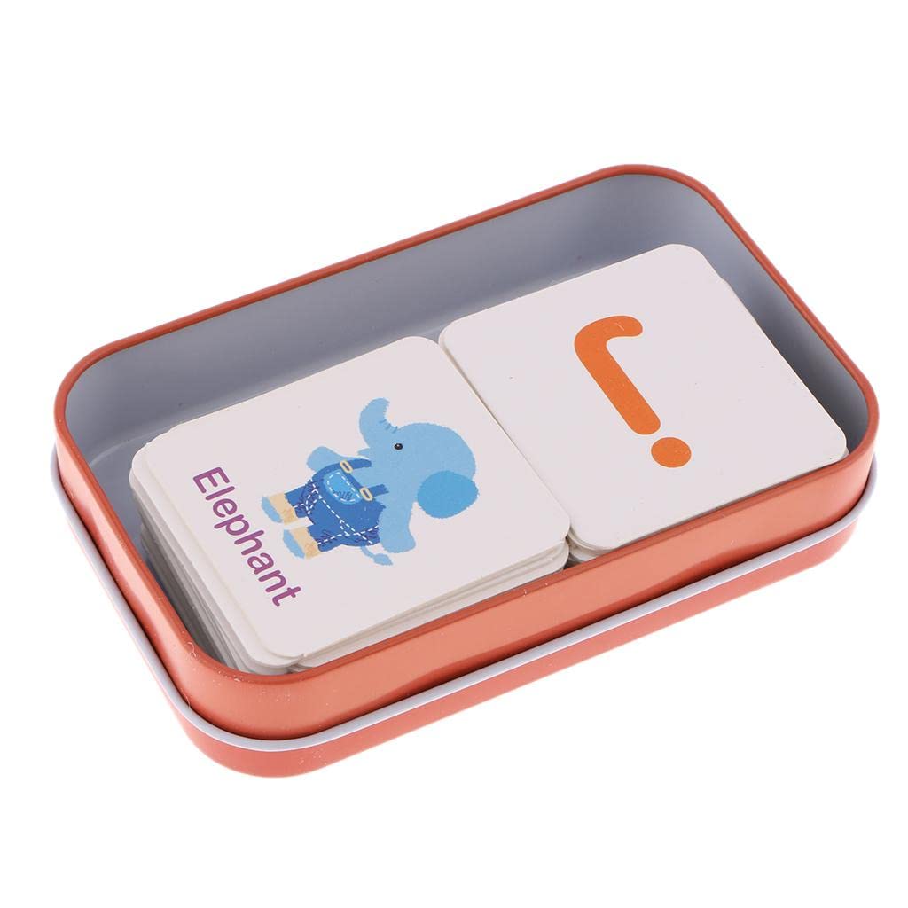 Styleheaven 56 Pieces Preschool Educational Flash Cards For Kids Letters