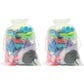 Onest 90 Pieces Magic Worm Toys Wiggly Twisty Fuzzy Worm Toys Carnival Party Favors,10 Colors