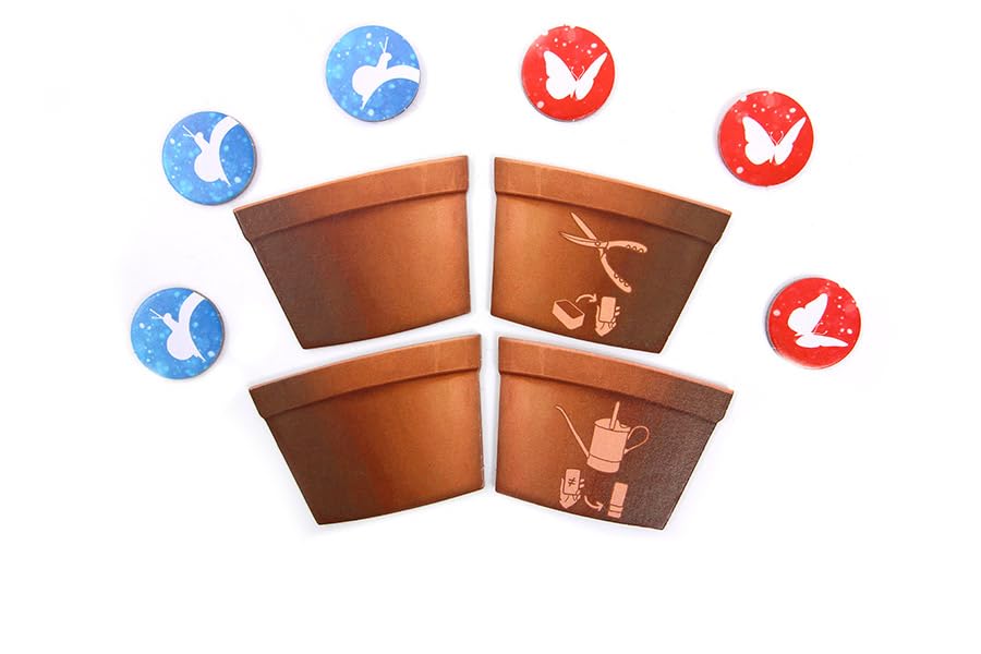 Blossoms Card Game - Competitive Floral Arrangement Strategy Game, Family-Friendly Fun for Kids & Adults, Ages 8+, 2 Players, 20