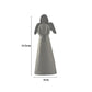 Feather & Grace Angel Figurine, Love You More Heart, 6 inch Stone Resin, Model BB-1911-12691