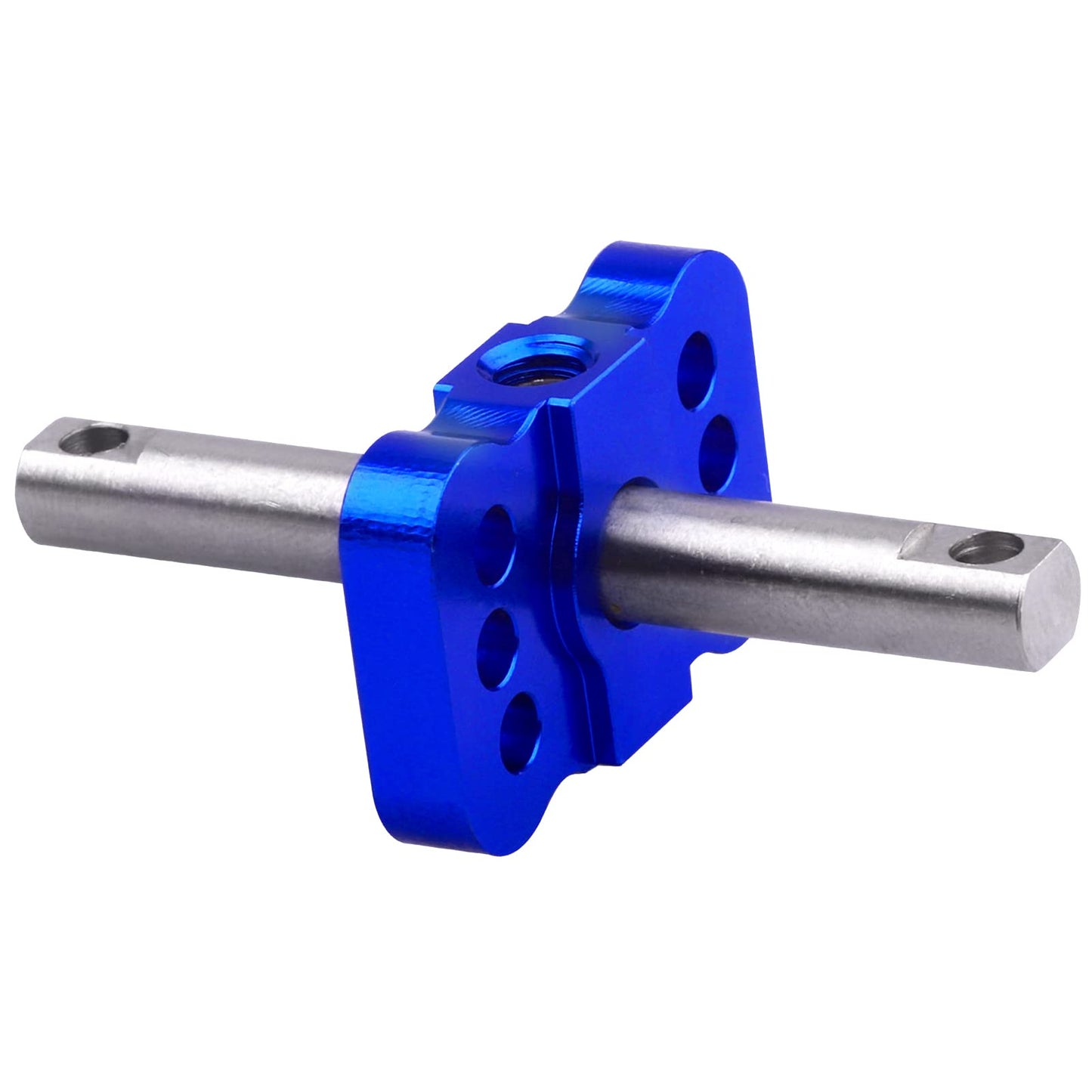 Aluminum Differential Locker Spool Diff Case Parts for 1/10 Traxxas Slash 2WD Rustler Stampede VXL Bandit Cars Trucks (Navy Blue