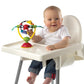 Playgro Baby High Chair Spinning Toy With Rattle And Suction Cup - Fun Developmental Toys For 6+ Months - Teething Relief And Se