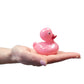 Colorful Floating Weighted Duckies (12 Pack) Plastic Duck Pond Floater. (2.75'') Fun Bath Tub Pool Play Toy. (Colorful)