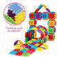Dimple 360-Piece Set Large Stacking Blocks And Interconnecting Building Set, Makes 60 Blocks, For Boys & Girls, Educational Fun, Great Toy For Child Development For Kids And Toddlers