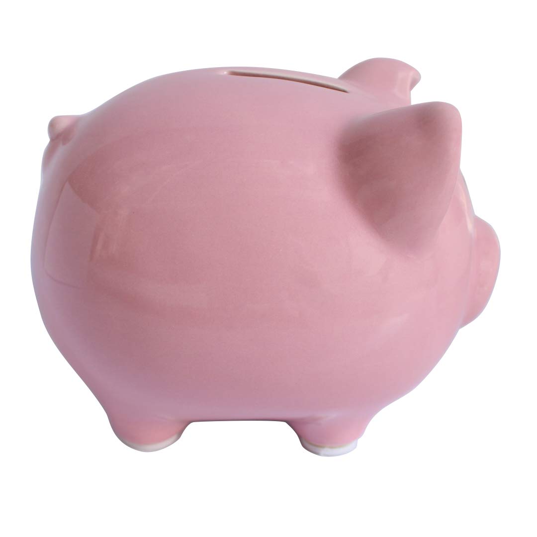 Pink Piggy Banks  Piggy Bank for Girls Boys Kids A New Piggy Bank for Boys Girls Kids mature-themed Coin Bank (Pink)