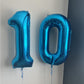 Paticool 40 Inch Blue Number Balloon 1, Large Number Foil Balloons Mylar For Girl Boy Birthday Party Celebration Decorations Sup