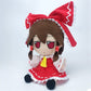 Kila Mila Anime Figure Reimu Doll Plush Stuffed Toy Kawaii Plushies Cosplay Gift
