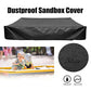 M Maius Sandbox Cover, Square Protective Cover For Sand And Toys Away From Dust And Rain, Sandbox Canopy With Drawstring, Sandpi