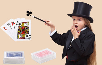 The Dreidel Company Mini Playing Cards Deck, Party Favor, 2.5'' Inches (6-Pack)