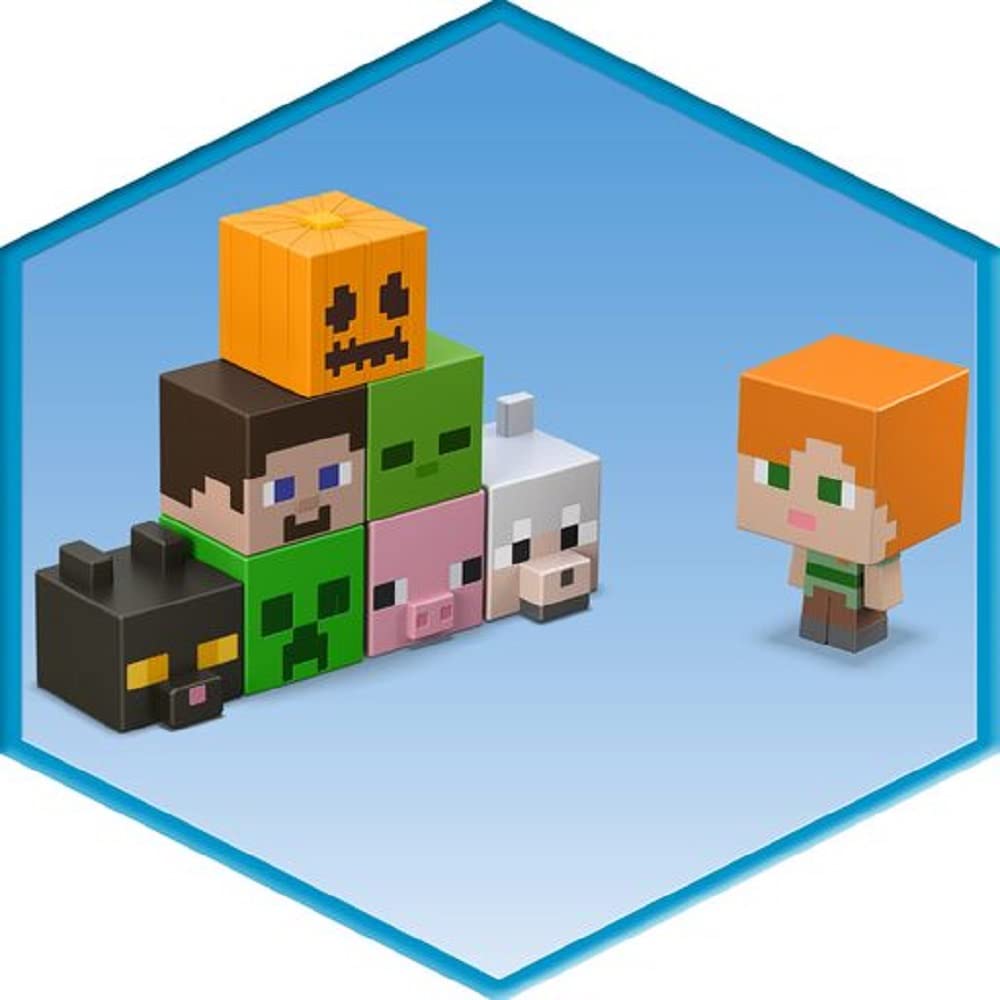Minecraft Mattel Hdv64 Toy, Multicolored