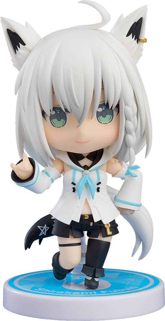 Toytec Hololive Production: Shirakami Fubuki Nendoroid Action Figure, Multicolor