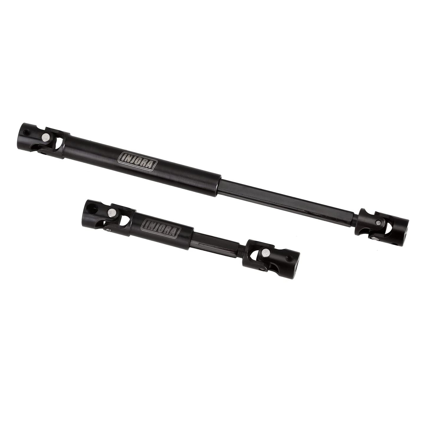 Injora 20G Steel Front Rear Center Drive Shaft For Scx24 Gladiator Dodge Power Wagon Axial Upgrade Parts 1/24 Rc Crawler Car,2Pc
