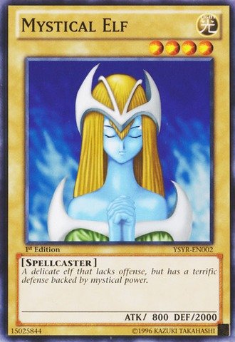 Yu-Gi-Oh! - Mystical Elf (Ysyr-En002) - Starter Deck: Yugi Reloaded - Unlimited Edition - Common
