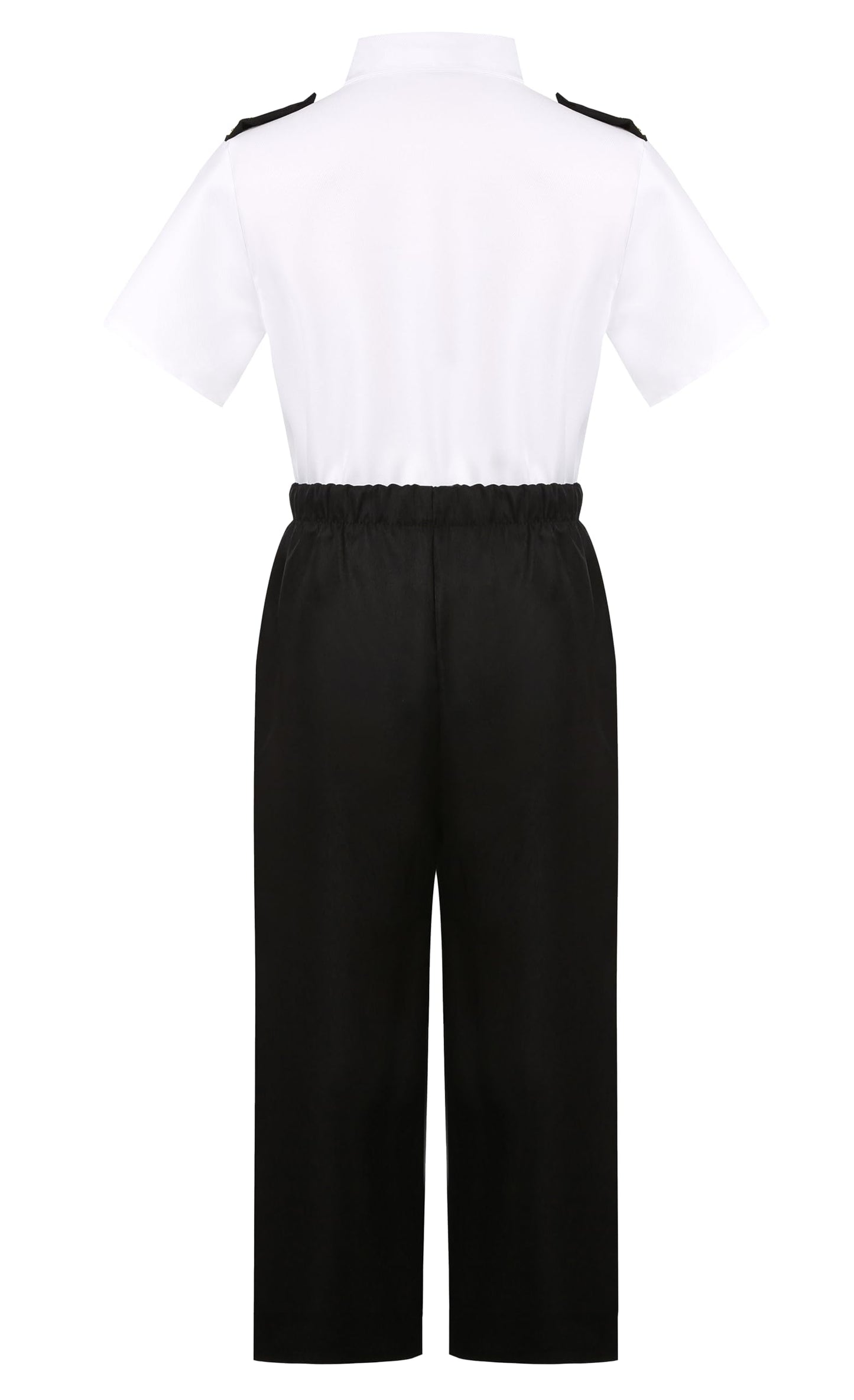 Scypruth Airline Pilot Costume For Kids Captain Pilot Uniform For Career Day Halloween Dress Up Birthday Gifts