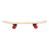 EXCLUZO Blank Wooden Skateboard Unfinished Skateboard Mini Cruiser Longboard for DIY Craft Birthday Gift for Kids Girls Boys You