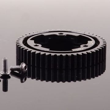 6448 Hot Racing 45#Steel 50T 1 Mod Hardened Steel Spur Gear for Traxxas 1/10 E-Revo 2.0 VXL 1/5 X-Maxx Maxx 1/7 XO-1 (50T)