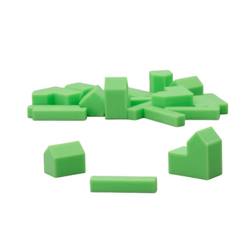 BKPrint3D Replacement Pieces for Catan Board Game | Settlers Pieces | 82 Colors | Base Set | (27_Lush)