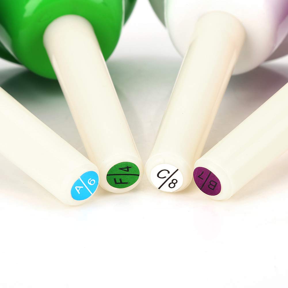 Music Handbells Set, Handbells 8 In 1 Fun Durable For Children