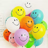 Toyxe Happy Birthday Letter Star Foil With Metallic Balloons And Square Curtains Tinsel Backdrop (Golden Silver Black)