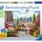 Ravensburger Rooftop Garden Jigsaw Puzzle | 500 Large, Unique Pieces | Premium Quality With Softclick Technology | Ideal For Adults & Kids