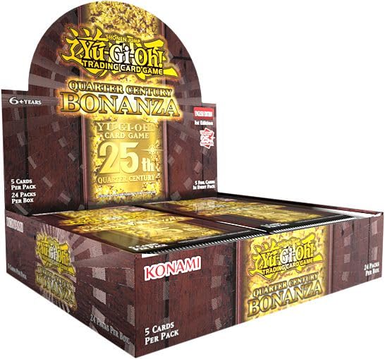 Yu Gi Oh! Quarter Century Bonanza Display
