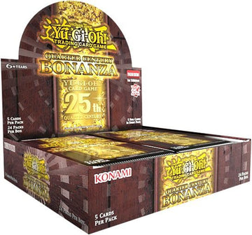 Yu Gi Oh! Quarter Century Bonanza Display