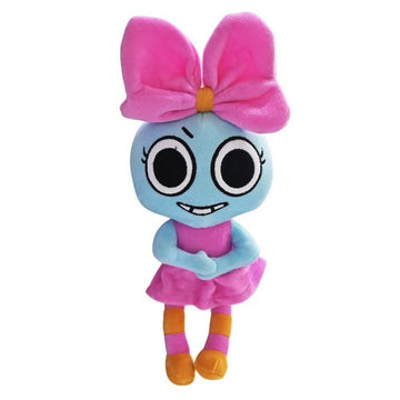 Dandy's World Plush - 14'' Poppy Plushies Toy for Fans Gift, 2024 New Horror Stuffed Doll for Kids and Adults, Halloween Christm