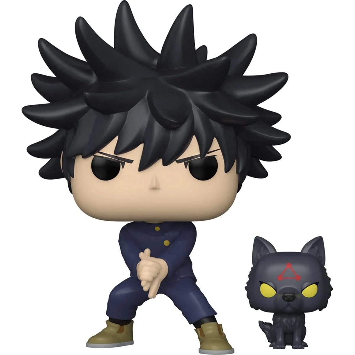 Funko Pop! Jujutsu Kaisen Megumi with Dogs Vinyl Figure, Standard Size, Multicolor, Model 61360