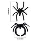 Max Fun 300pcs Halloween Spider Rings for Kids Party Favors 1.96 Plastic Spider Rings Bulk for Kids Costume Accessories Party De