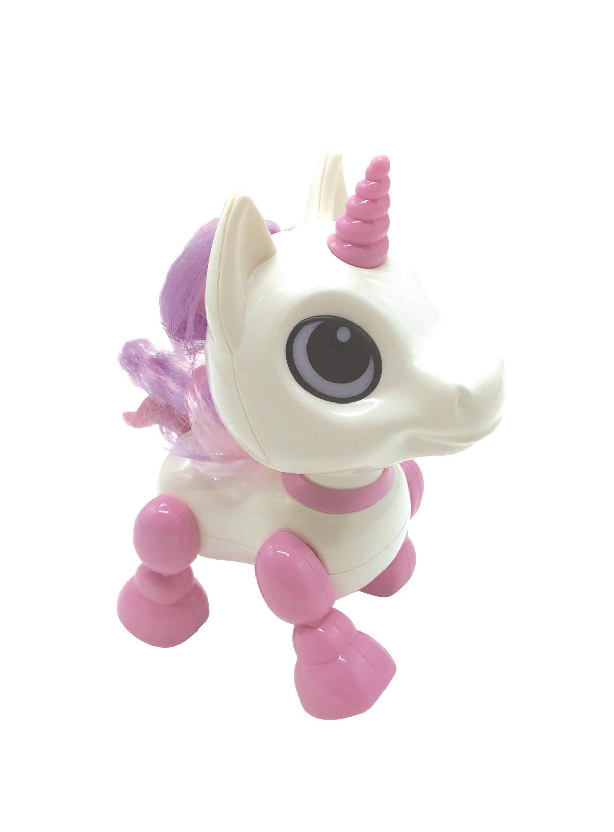 Lexibook Power Unicorn Mini - My Little Robot Unicorn - Robot Unicorn With Sounds, Music, Light Effects, Voice Repeat And Sound Reaction, Children'S Toy (Girl) - Rob02Uni