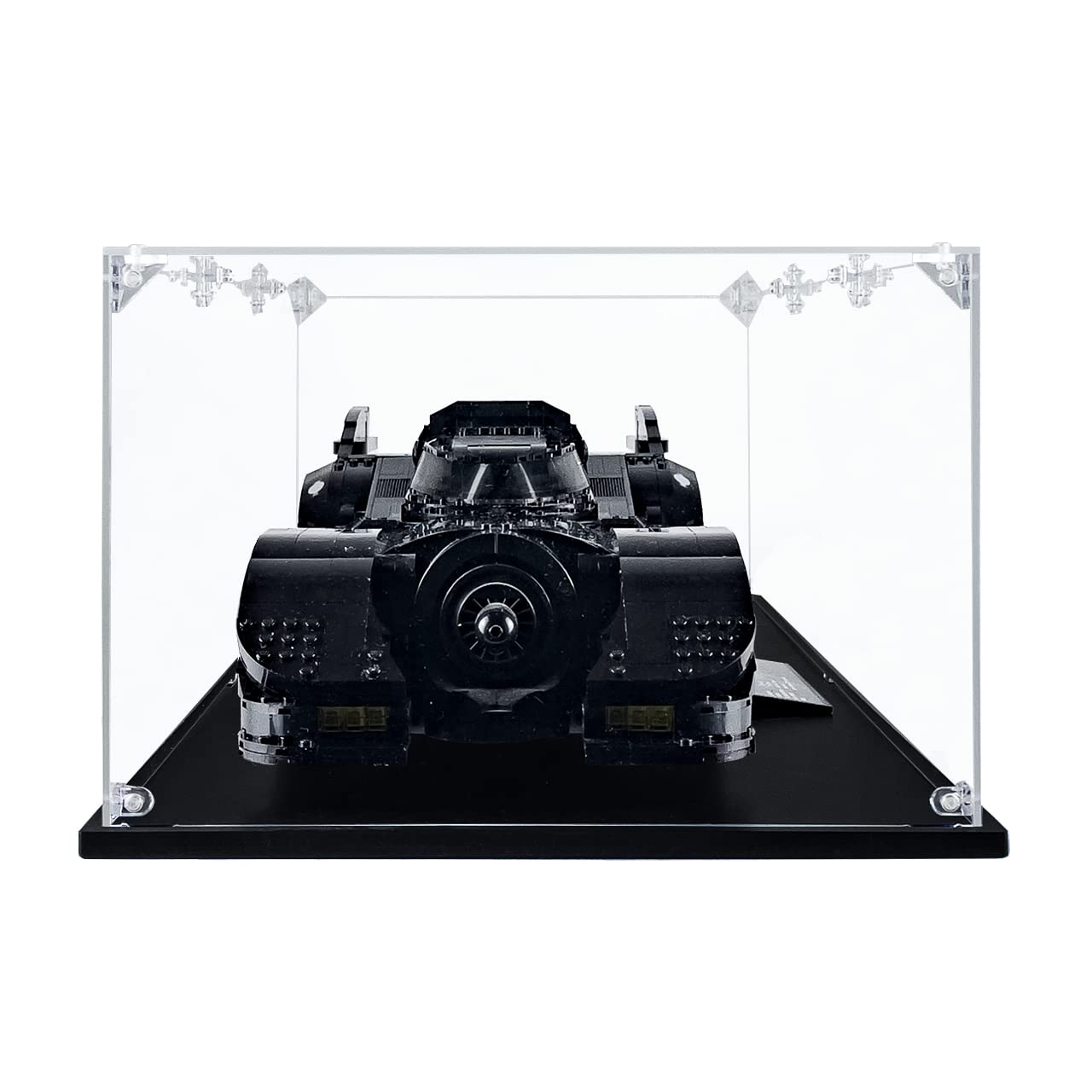 SONGLECTION Acrylic Display Case Compatible for Lego 1989 Batmobile #76139, Dustproof Display Case (Case Only) (Lego Sets are NO