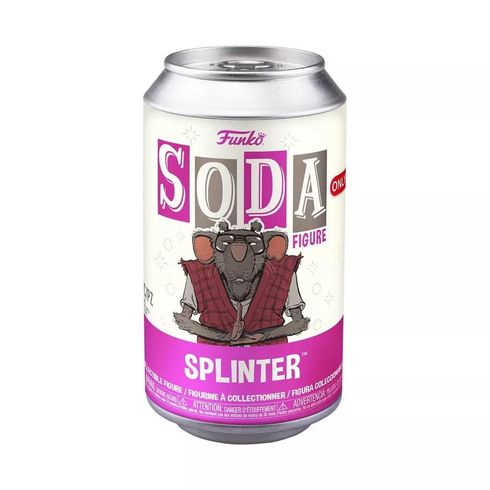 Funko Teenage Mutant Ninja Turtles: Mutant Mayhem (2023) Splinter Soda Vinyl Action Figure