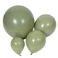 DECGOL Sage Green Balloons Party Pack - 100pcs in 18", 12", 10" & 5" Sizes, Made of Rubber for Birthdays, Baby Showers & Weddings
